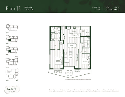 Condo 403 - Laurel on Mill Lake