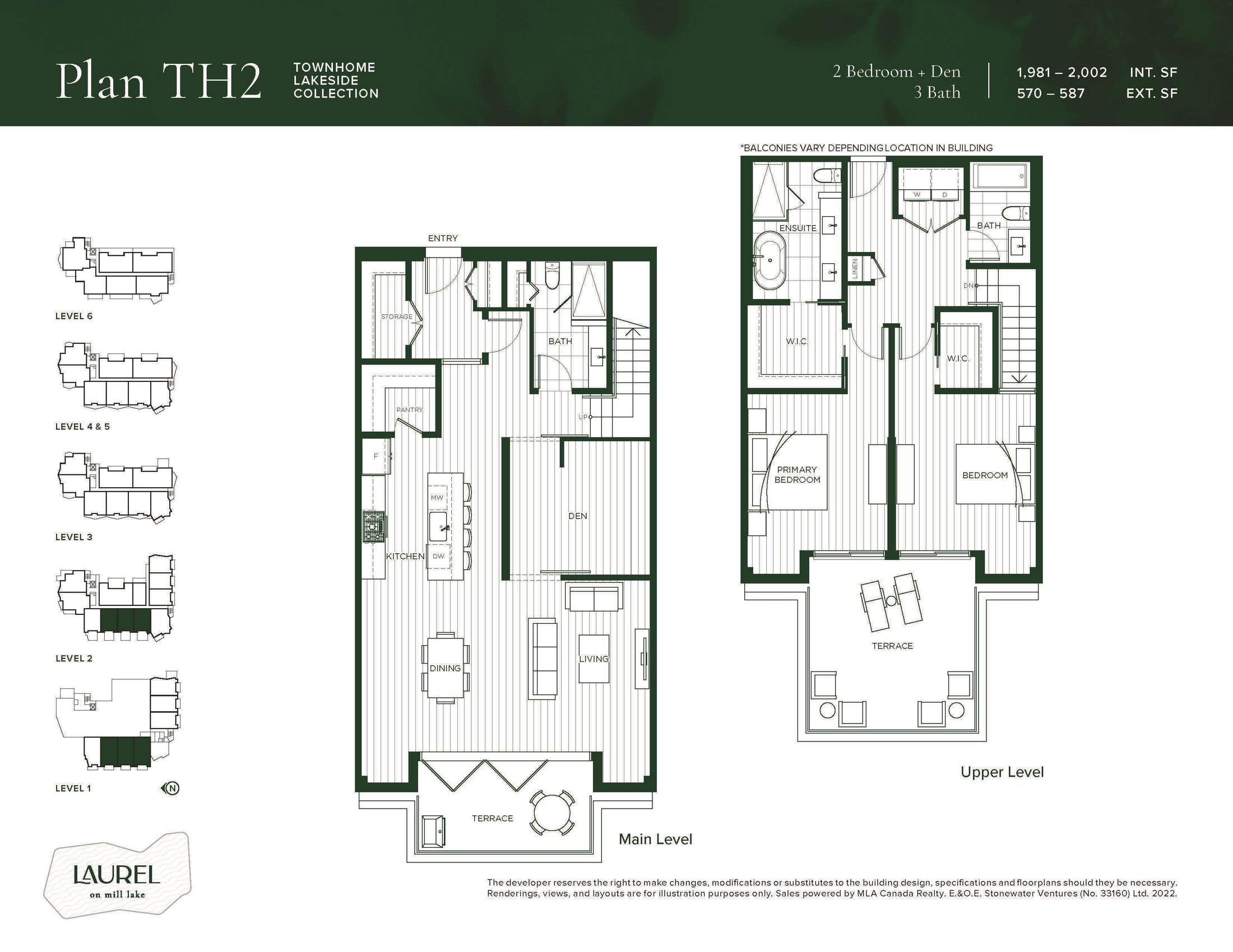 Townhome 2 - Laurel on Mill Lake