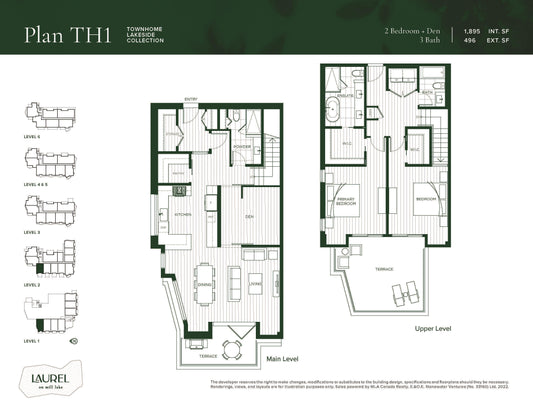 Townhome 1 - Laurel on Mill Lake
