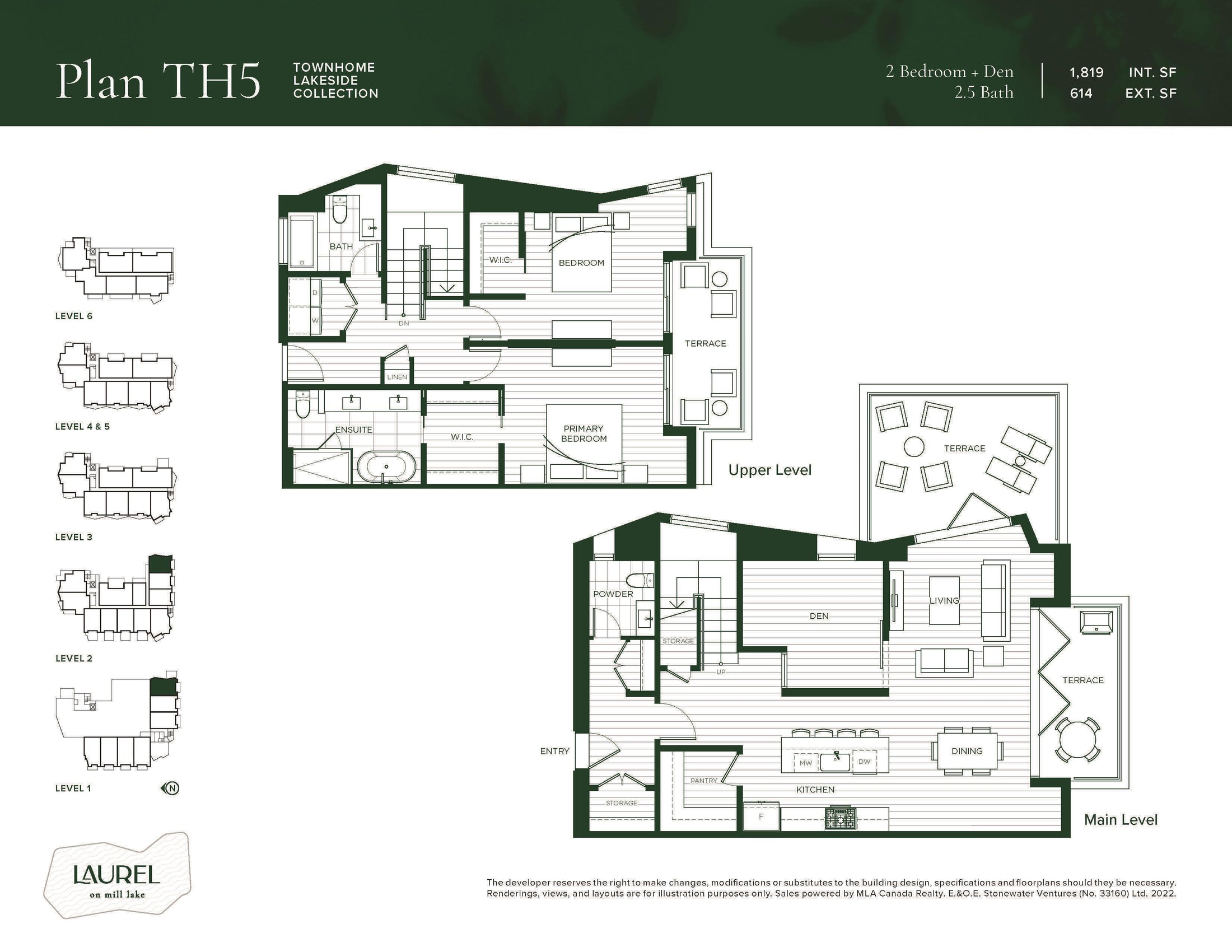 Townhome 7 - Laurel on Mill Lake